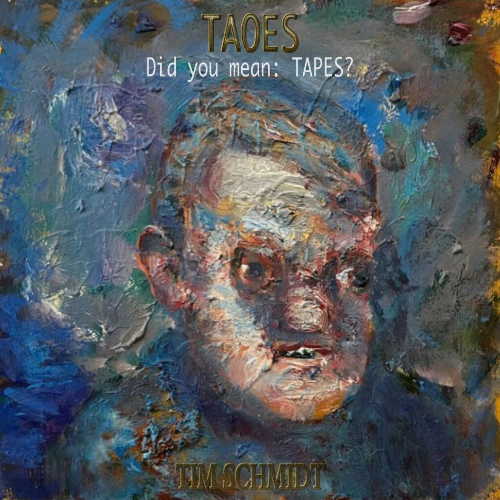 Painting by Olle Schmidt became album cover for Tim Schmidt "TAOES Did you mean TAPES?" album released in 2024. Also the painting was painted in 2024. 